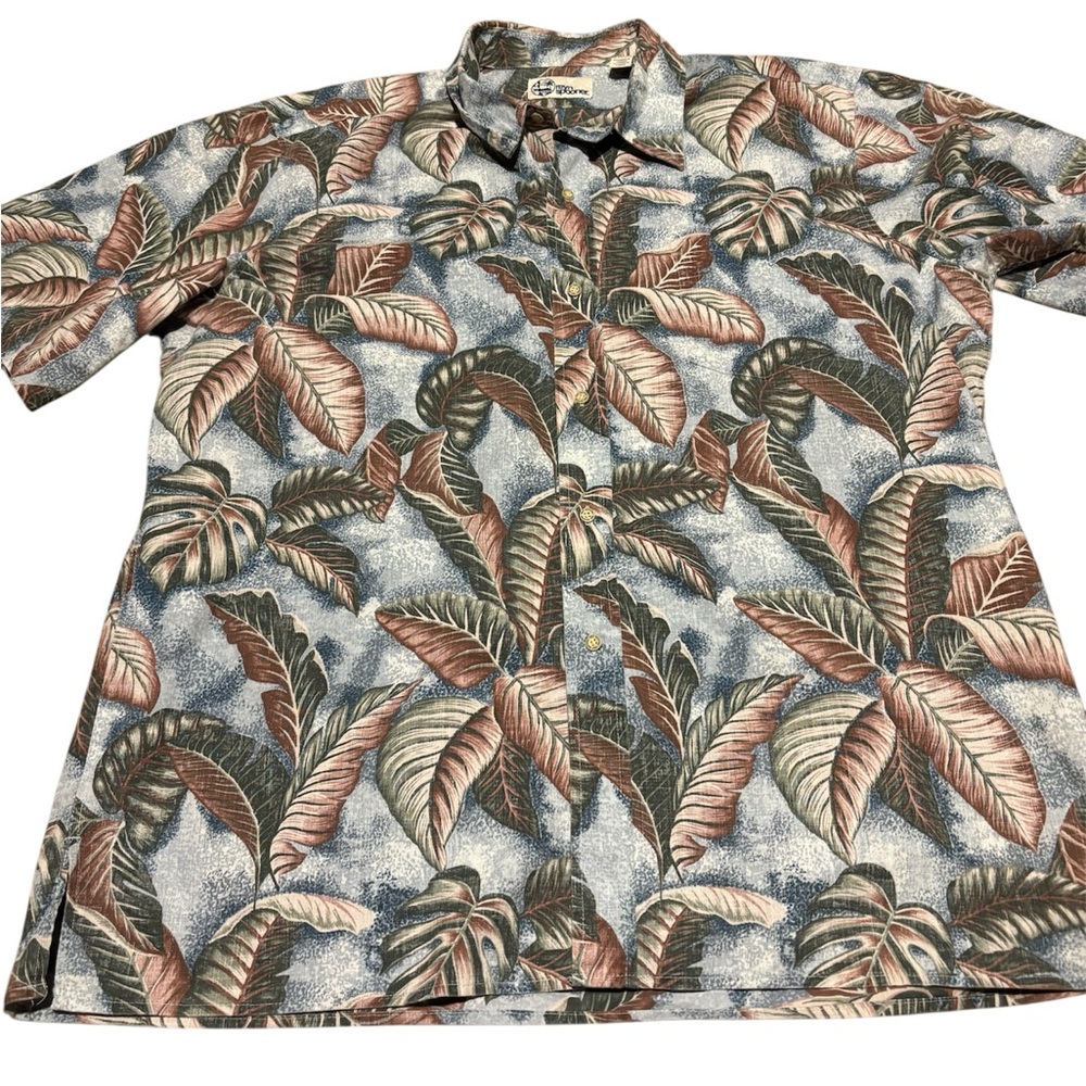 Reyn Spooner Traditional Men’s Hawaiian Short Sleeve Button Up Shirt XXL